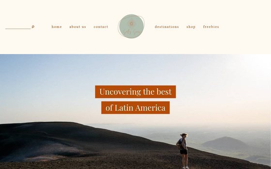 Sallysees homepage screenshot