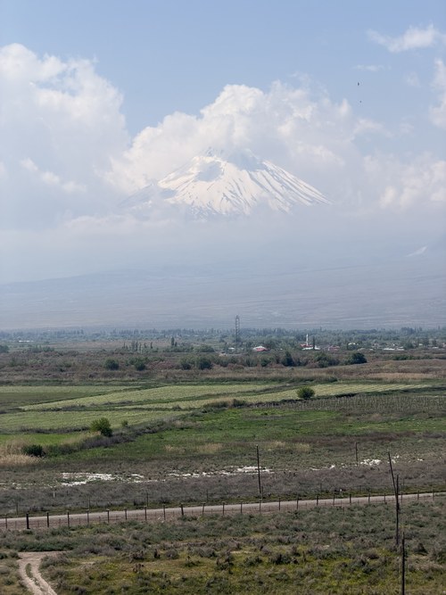 View of Mt Ararat