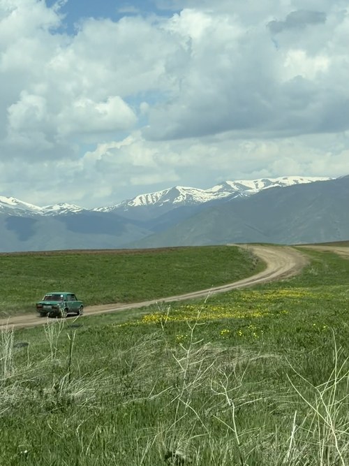 Black wall road