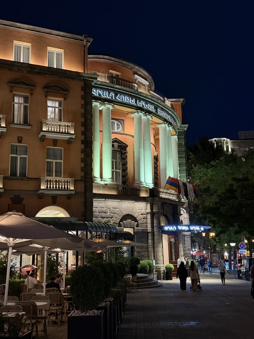 Republic Square at Night