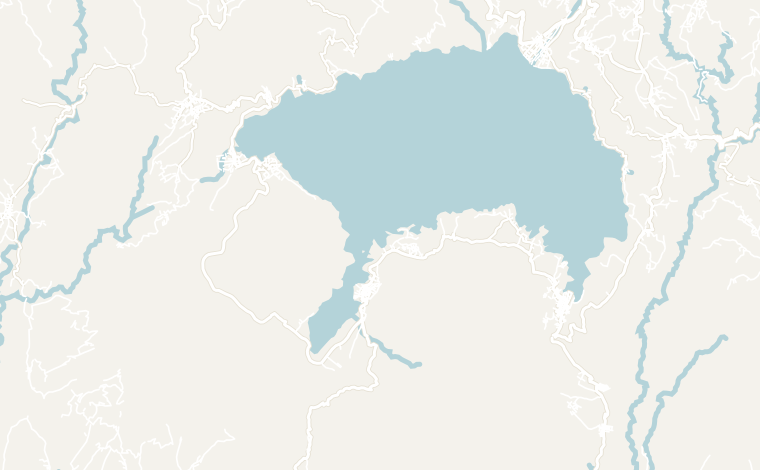 Lake Atitlán map
