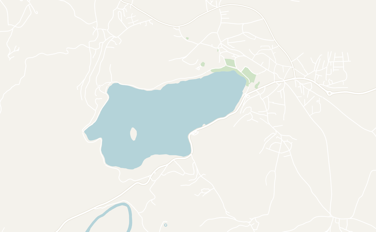 Lake Bled map
