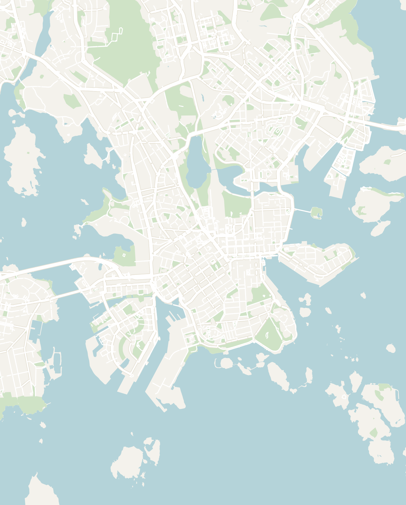 Helsinki map