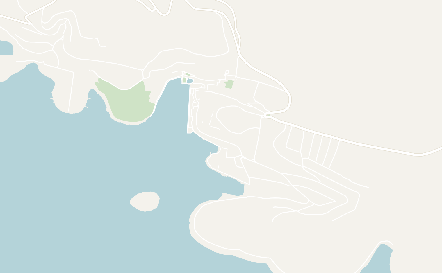 Hvar map