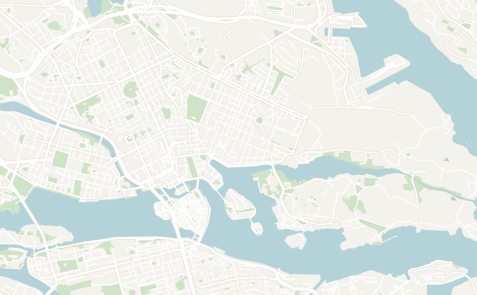 Stockholm map
