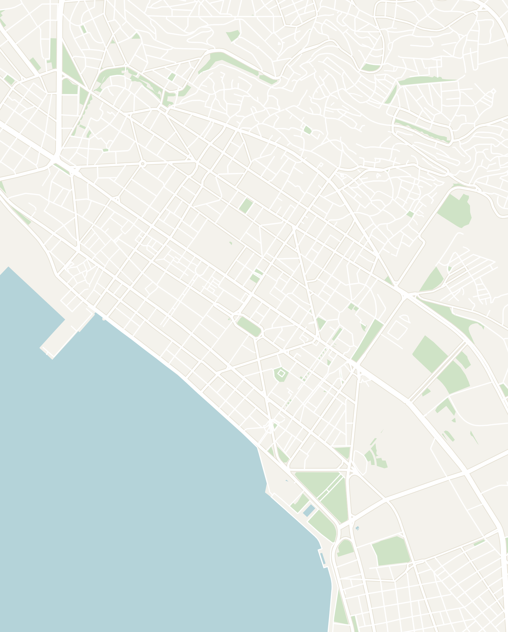 Thessaloniki map